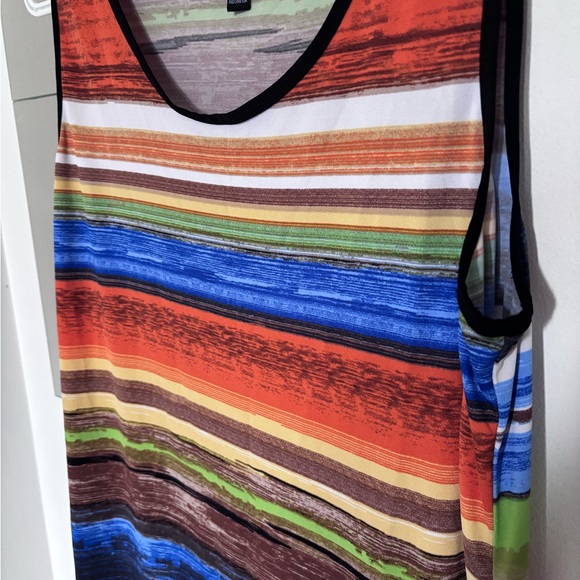 J.B.S. Colorful Striped Mini Dress - Picture 3 of 5